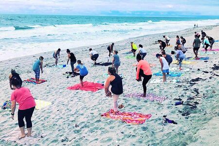 Florida Beach Yoga Group