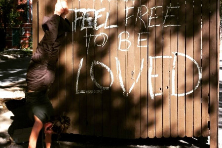 Jenna Lomazzo at The Foundation Training with Ana Forrest