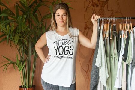 Jenna Lomazzo at Thee House of Yoga in Florida