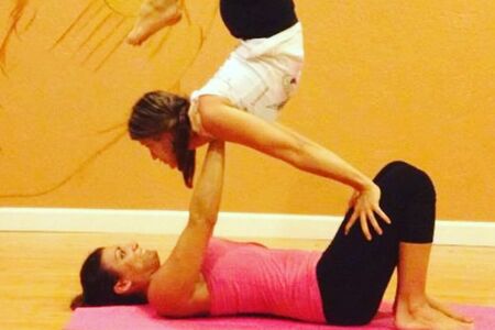 Two Person Yoga Poses at THEE House of Yoga